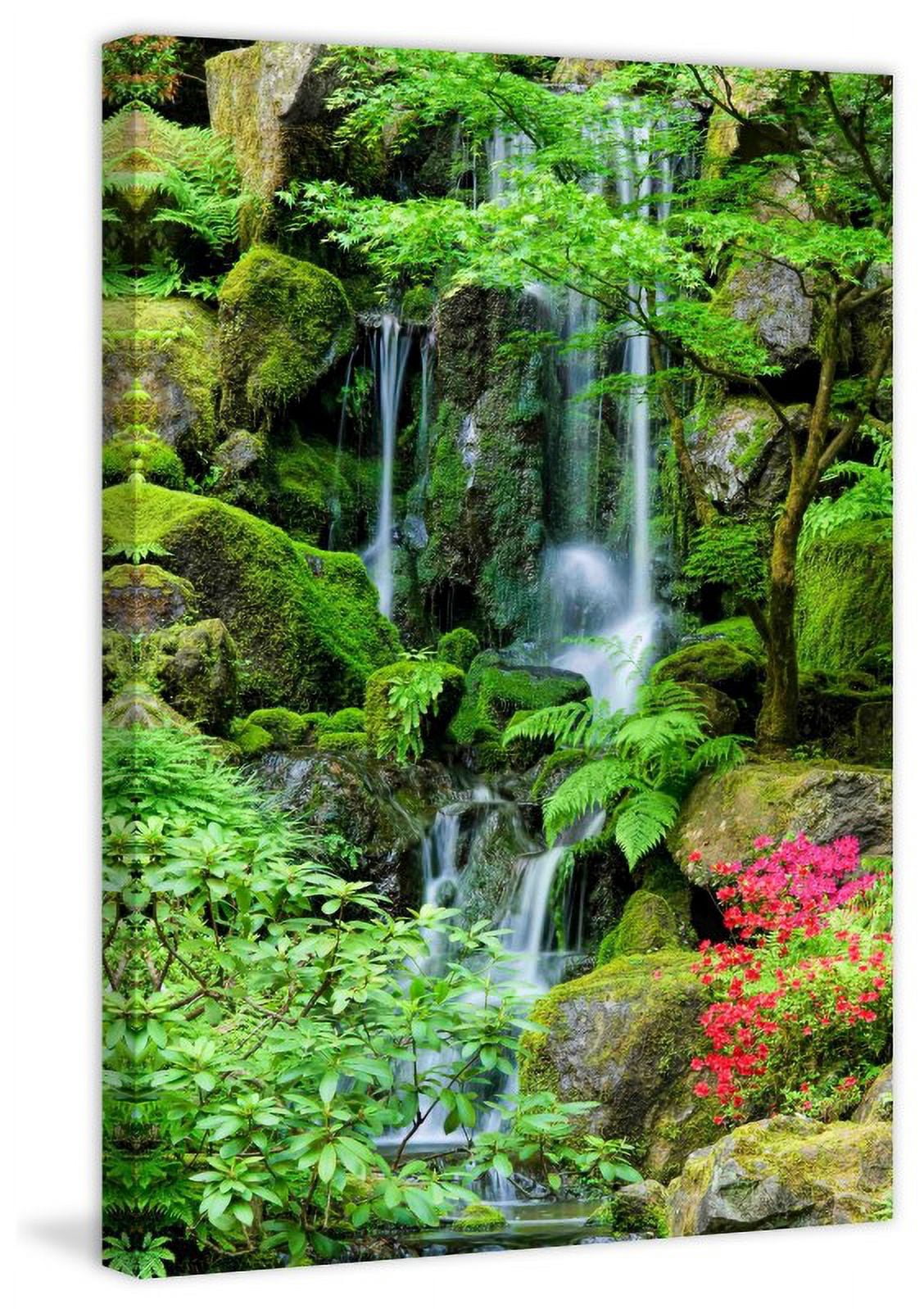 Marmont Hill "Heavenly Falls" Painting Print on Canvas