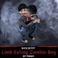 thumbnail image 4 of Haunted Hill Farm Crouching Limb Eater 31 in Animatronic by Tekky, Indoor/Covered Outdoor Halloween Decor, HHLBRPR-FLSA, 4 of 13
