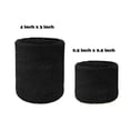 thumbnail image 7 of COUVER Basketball Star Black Wristband with White Number 21, 4 Inch, 1 Pair, 7 of 7