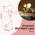 Changeable Shape Funny Sportsman Night Light,2024 Newest DIY Shape