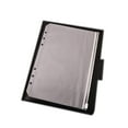 thumbnail image 1 of braveheart A5 A6 A7 PVC file bags zipper Transparent File Card Storage Bag Zipper Case Organizer for Notebook, 1 of 2