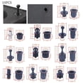 thumbnail image 5 of 10 Pcs Diy Audio Speaker Buckles Plastic Ball Socket Type Grill Guides Peg Kit, 5 of 8