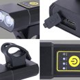 thumbnail image 4 of Greeniant Faro de bicicleta, componente de manillar, accesorios de iluminación de seguridad, recargable por USB, linterna para bicicletas, accesorio de Ciclismo Tipo 5 Greeniant OD026721-05, 4 of 6