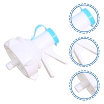 BESTOYARD Reusable Water Jug Caps, White, Fast Dispensing, for Water Bottles, 2Pcs