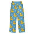 thumbnail image 2 of Little Yellow Duck Pajama Pants Soft Lightweight Lounge Pants Bottoms Sleep Pants Warm Comfy, 2 of 9