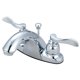 thumbnail image 1 of Kingston Brass Kb8641Nfl Grifo De Baño Central De 4 Pulgadas, Cromo Pulido, 1 of 1