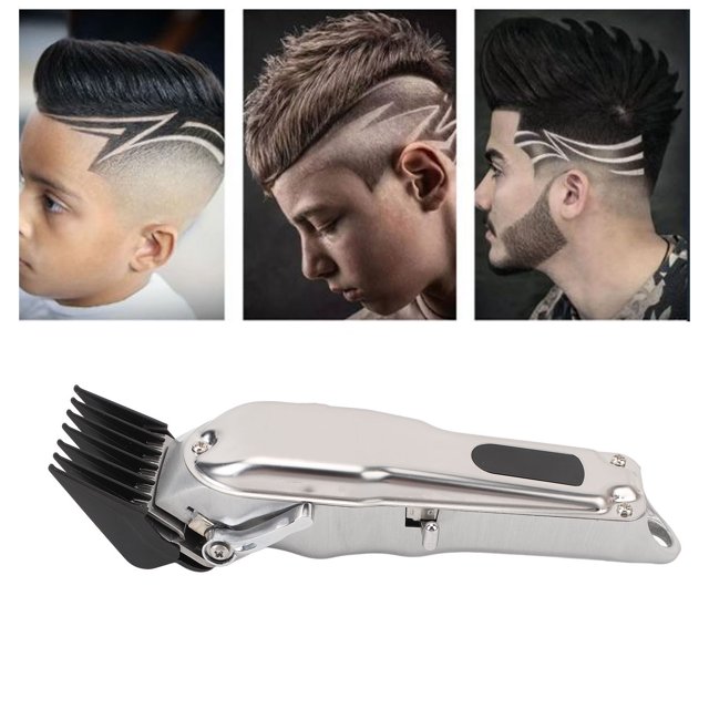 Clipper de Preparación para El Cabello, Enchufe de Ee. Uu. 100 A 240V Pantalla LCD Motor Fuerte Con El Cabello Eléctrico para El Cabello para Aire Libre