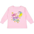 thumbnail image 3 of Inktastic Twinkle, Twinkle, Little Star with Yellow Moon in Night Cap Boys or Girls Long Sleeve Toddler T-Shirt, 3 of 5