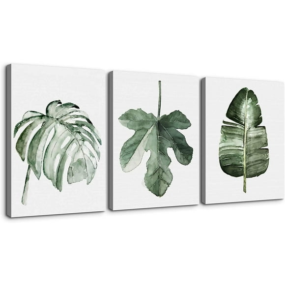AmPm 3 Piece Canvas Wall Art - Sailboat Sailing On The Sea Picture Prints Wall Decor Stretched on Wooden Frame, Home Decor for Bedroom - 12"x16"x3 Panels