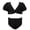 Z6-Black, variant on Shadoumai Girls Swimsuits Size 10-12 Rash Guard Bikini Sets for Girls 12-14 Spaghetti Strap Tankini with Shorts 3 Pieces Cute Ruffle Bathing Suit