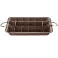 thumbnail image 4 of Zootealy Nonstick Cake Pan Fixed Bottom Bakeware Square Grid Cake Baking Tray Non-stick Quick Release Coating Baking Brownie Mould, 4 of 8