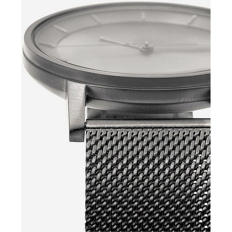 Men s Adidas District M1 Gunmetal Tone Stainless Steel Watch Z04 632 00