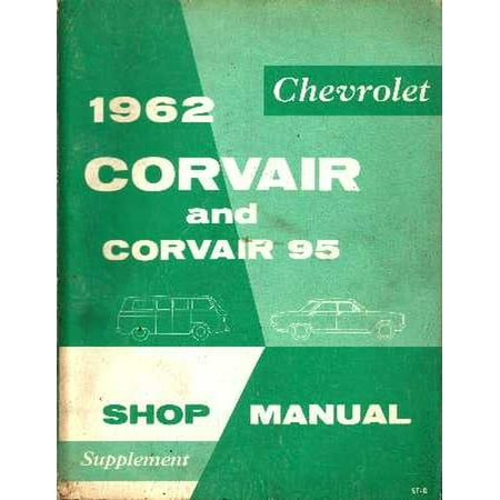 1961 Corvair - Bishko OEM Repair Maintenance Shop Manual Bound for Chevrolet Corvair - Supp To 1961 1962