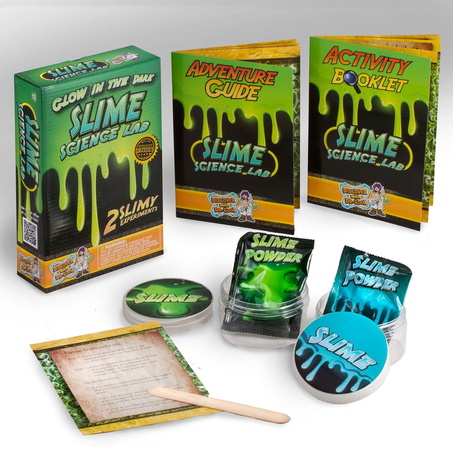 Glow In The Dark Slime Science Kit  A Classic Diy Childrenâ S Glow In The Dark Slime Science Kit  A Classic Diy Childrenâ S Project
