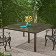 thumbnail image 5 of Square Aluminum Table, Woven Details | Outdoor Evening Dining, 5 of 6