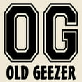 thumbnail image 3 of CafePress - OG Old Geezer Light T Shirt - Men's Classic Graphic T-Shirt, 3 of 4