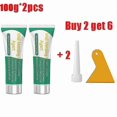 thumbnail image 2 of 2pcs Strong Wall Mending Agent 100g Spackle Hole Filler Repair Cream With Surface Scraper And Nozzle Extender, 2 of 5