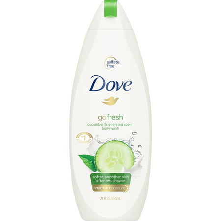 Dove go fresh Cucumber and Green Tea Body Wash, 22