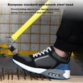 thumbnail image 4 of Steel Toe Cap Work Trainers Men Safety Trainers Women Lightweight Comfortable Safety Shoes Air Cushion Work Shoes, 4 of 7