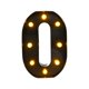 thumbnail image 4 of Lámpara de letras de marquesina, marquesina iluminada, decoración de letras para el hogar, cafetería, bar, decoración de pared, fiesta de cumpleaños, O 575 x 858 x 157 pulgadas, 4 of 9