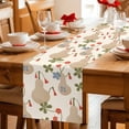 thumbnail image 5 of Beige Gourd Table Runner 72 Inches, Spring Floral Farmhouse Botanical Bed Runner Dresser Scarves Tabletop for Indoor Outdoor Parties/Ceremony/Banquet, 14" x 72", 5 of 9