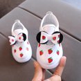 thumbnail image 5 of AOOCHASLIY Black and Friday Kids Shoes Spring Children LED Light Up Girls Bow Strawberry Baby Casual Luminous Shoes, 5 of 5