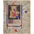 thumbnail image 3 of Unknown 20x24 Black Modern Framed Museum Art Print Titled - A Woman in Prayer before the Virgin and Child, 3 of 5