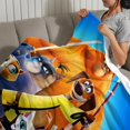 thumbnail image 3 of Paws of Fury Throw Blanket Gifts for Fans Lover Girls Boys Women Present Hoodie Him Bed 50"x60", 3 of 6