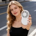 thumbnail image 4 of BotaniNest Portable Pocket Fan Lightweight And Portable Ergonomically Designed For Comfortable Grip. Rechargeable Portable Outdoor Fan With 5 Adjustable Wind Speeds., 4 of 6