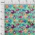 thumbnail image 2 of oneOone Cotton Jersey Sea Green Fabric Kids Fish Sewing Craft Projects Fabric Prints By Yard 58 Inch Wide, 2 of 4