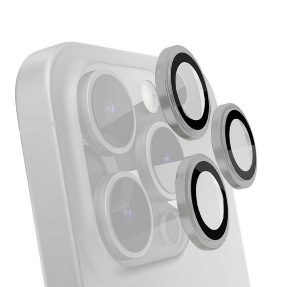 Mica Vidrio GHOSTEK para iPhone 16 PRO y 16 PRO MAX protectora de camara