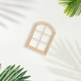 thumbnail image 4 of 1/12 casa de muñecas miniatura puerta de madera ventana sin pintar accesorios de bricolaje (C) Likrtyny  Para estrenar, 4 of 6