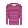 thumbnail image 3 of Plebaso Plus Size Womens V Neck Sweatshirts Oversized Casual Pullover Long Sleeve Loose Tops for Women, 3 of 4