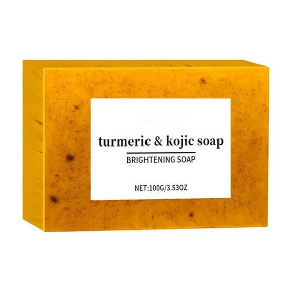 Facial Cleanser Clearance, Bradem Lemon Soap Bar Cleansing Natural Sensitive Skin for Hyperpigmentation Soap Bar, Facial Cleanser Clearance Sale! 1*Lemon Soap, Orange, One Size