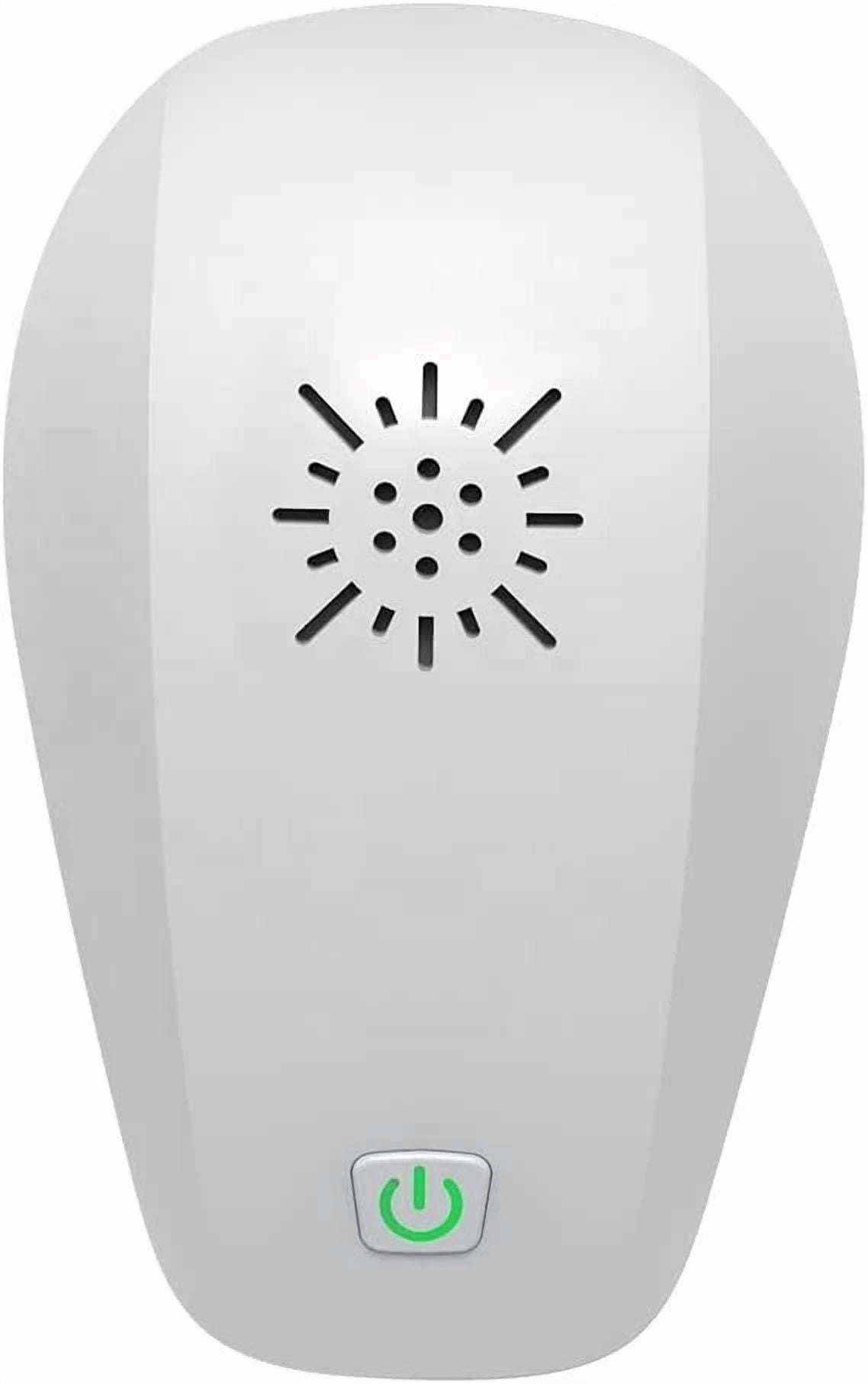 CRESTIN- Fast&New 1 Pack White Indoor Ultrasonic Pest Repeller For Insects Rats And Mice