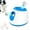 Blue, variant on Desiso Automatic Ball Launcher for Dogs, Interactive Dog Ball Thrower with 3 Balls 2 Inches, 3 Adjustable Distance Settings, Thrower Distance 10-30ft, Easy to Clean for Small and Medium Dogs(Blue)