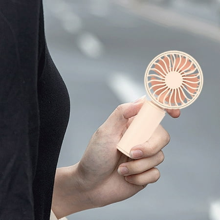 

Tower Fan Colorful Mini Fan Portable Small Fan USB Three Level Mute Suitable For Various People Quiet And Mute Outdoor Handheld Wind Adequate Cold Fan Thanksgiving gifts for Classroom