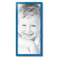 thumbnail image 2 of ArtToFrames 13" x 28" Bright Blue Picture Frame, 13x28 inch Blue Wood Poster Frame (WOM-4751), 2 of 8