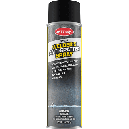 Sprayway 725 Welder's Anti-Spatter Spray 11 oz (Best Anti Spatter Spray)