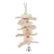 thumbnail image 2 of Hamaca Columpio Juguete Pájaro Accesorios Jaula Casa De Mascota Conveniente - , 20x10cm madera Salvador Dali Parrot Bird Chew Toy, 2 of 10