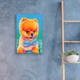 thumbnail image 4 of Epic Art 'Cute Pomeranian with Bow Tie' by Rebecca Wang Art, Acrylic Glass Wall Art, 16"x24", 4 of 8