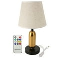 thumbnail image 2 of Bedside Lamp, Dimmable Electroplated Metal 3 Color Temperature Desk Lamp  for Living Room, 2 of 8