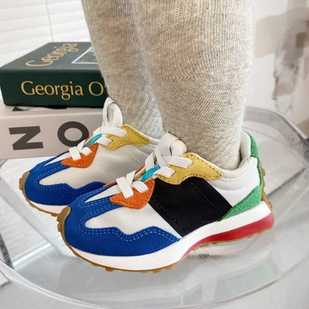

New designer nb 327 kids shoes boys girls Running Shoe children toddlers infants Authentic Sneakers baby Trainers Outdoor Sports Sneaker