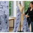 thumbnail image 5 of Soimoi Cotton Voile Fabric Octopus,Whale & Jellyfish Ocean Printed Fabric 1 Yard 56 Inch Wide, 5 of 7