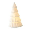 thumbnail image 4 of Figura navideña iluminada de cerámica para escritorio, adorno para escritorio interior y festival Arbol de navidad, 4 of 8