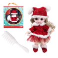 thumbnail image 2 of Bewildely Kid Christmas Dress up Doll Small Playing Prop Kids Pretend Toy Fashion Dolls Toys Festival Gift Niños Niñas Modelos Kits de decoración para fiestas Tipo 2 Bewildely HA044884-02, 2 of 6