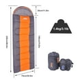 Double Sleeping Bag for Adults, Two Person Sleeping Bag with Pillow Lightweight Great for