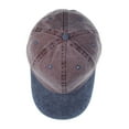 thumbnail image 4 of NYFASHION101 Unisex Adjustable 6-Panel Low-Profile Baseball Cap LOW100- Washed Purple/Blue, 4 of 4