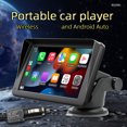 thumbnail image 3 of Reproductor MP5 Inalámbrico Portátil Carplay para Coche 7 Pulgadas Receptor Tarjeta Enchufable Multimedia (Radio), 3 of 9