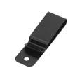 thumbnail image 1 of 20 piezas Clip para funda de acero recubierto de polvo negro, clip para cinturón, clip para cinturón, 1 of 4
